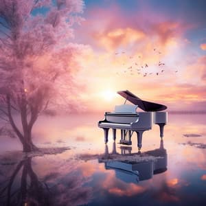 Piano Dreams: Serene Harmonies - Piano and Ocean Waves Experience