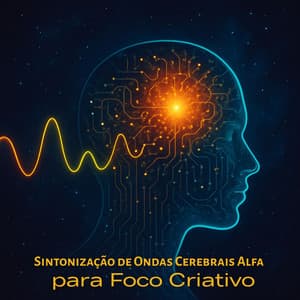 Sintonização de Ondas Cerebrais Alfa para Foco Criativo - Luz Tranquilo