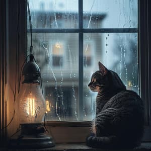 Ronroneo Del Trueno: Sesiones De Calma Para Gatos - Música para gatos Deluxe