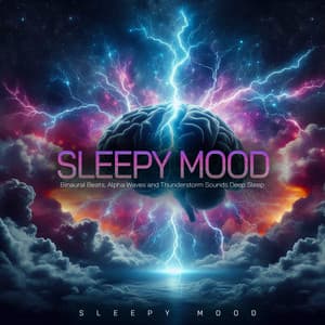Sleepy Mood - Binaural Beats, Alpha Waves and Thunderstorm Sounds Deep Sleep - Sleepy Mood