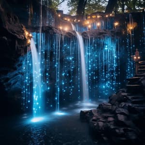 Noche Junto Al Río: Paisaje De Sueño Binaural - Dormir Cayendo Del Cielo