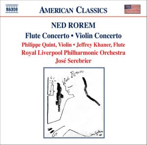 Rorem: Violin Concerto - Flute Concerto - Pilgrims - Ned Rorem