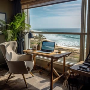 Work Waves: Oceanic Sonata Productivity - Working from Home Music