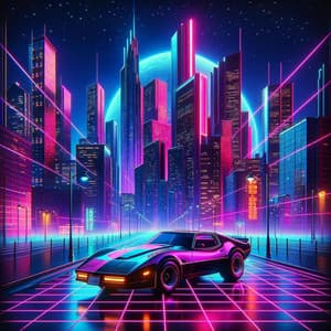 Modern Synthwave from the 80's - 80 Delay