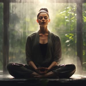 Intermezzo De Meditación De Gotas De Lluvia: Mantras Relajantes De La Lluvia - Efectos especiales del bosque