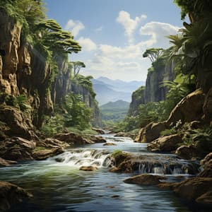 Retiro Eficiente En La Tranquilidad Del Agua: Música Relajante En El Flujo Del Agua - Sonidos Naturaleza