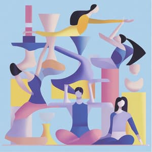 Mystiska Månen: Celestes Nattliga Yogaritualer - Calming Music Ensemble