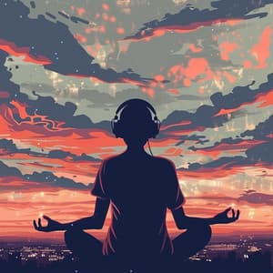 Lofi Meditation Harmony: Quiet Tones - Night Meditation Music