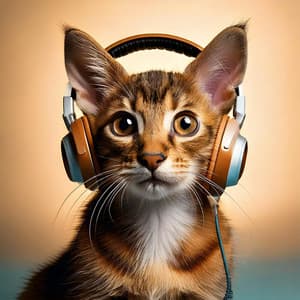 Lofi Tones: Playful Cat Melodies - Binaural Heal