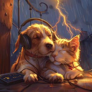 Thunder Comfort: Pets Soothing Tunes - Forest Sounds