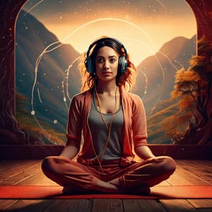 Lofi Cadence: Rhythms for Yoga Flow - Binaural White Noise