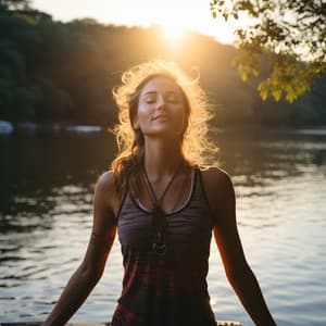 Serenidad En Cascada: Ecos De Sonido Relajante Para Una Relajación Profunda - Auditiva