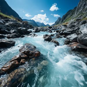 Susurros Suaves En La Orilla Del Agua: Música Relajante En El Agua - Resplandor de la naturaleza