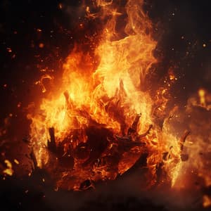 Ember Dreams: Warm Fire Sounds for Slumber - Natural Symphony