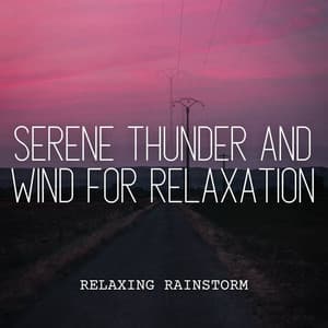 Relaxing Rainstorm: Serene Thunder and Wind for Relaxation - Rain Recorders