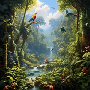 Woodland River Serenity: Forest's Embrace - Outside HD Samples