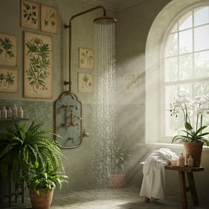 Spa Pluvieux: Symphonie Naturelle - Solfeggio Frequencies 528Hz