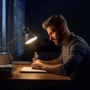 Patrones De Enfoque Lofi: Paisajes Sonoros De Concentración - Estudio de sonidos de lluvia