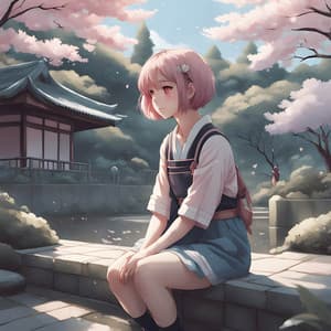 Sakura Lo-Fi: Anime Beats for Study & Chill - Anime Girl Lofi