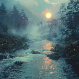 Escape De Relajación En El Río: Suaves Melodías De Corriente - Musica para Restaurantes De Lujo