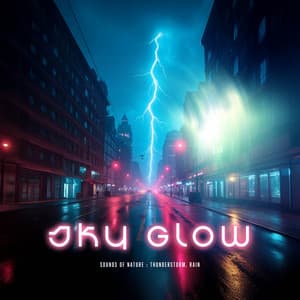 Sky Glow - Sounds Of Nature : Thunderstorm, Rain