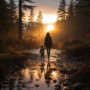 Música Para Aliviar El Estrés: Armonía Laboral Junto Al Lago - Felicidad de la música ambiental