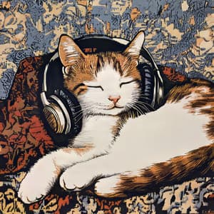 ブラウンノイズの響き：猫の地平線を受け入れる - Pets Total Relax