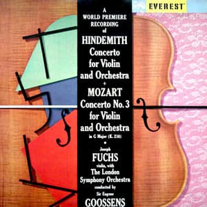 Hindemith: Violin Concerto - Mozart: Violin Concerto No. 3 - London Symphony Orchestra