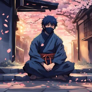 Naruto Lo-Fi Journeys: Meditative Beats for Shinobi Nights - Anime Girl Lofi