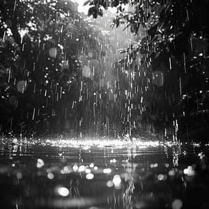 Latidos Del Aguacero: El Regalo Rítmico De La Lluvia - Música para Restaurantes