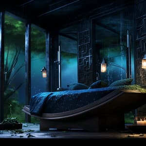 Melodic Rain Massage: Serene Rain Harmony - Gentle Outdoors