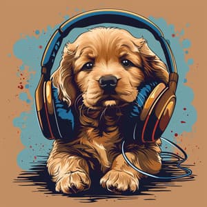 Canine Melodies Lofi: Dog's Day Tunes - Dog Music Legends