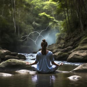 Binaural River Flow: Yoga Harmony Waves - Qhol