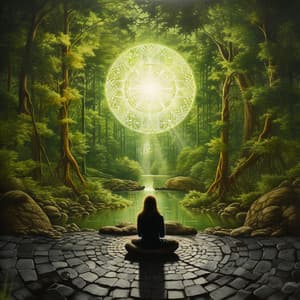 Crickets and Wind in Nature's Meditation - Four Robes