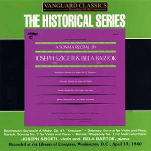 A Sonata Recital - Joseph Szigeti