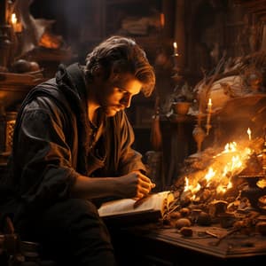 Resplandor Del Trabajo: Fuego En Ritmos Energizantes - Naturaleza Sonidos de la Tierra