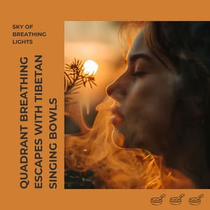 Quadrant Breathing Escapes with Tibetan Singing Bowls - Sky of Breathing Lights