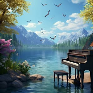 Piano Relaxation: Echoes in Serene Air - Relaxing Piano Music Classic