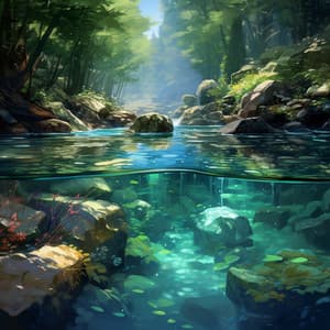 Rapsodia De La Laguna Dormida: Refrán Del Flujo Adormilado - Sonidos De La Noche