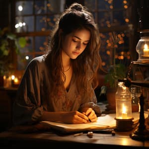 Estudio Con Corazones Resplandecientes: Música Relajante A La Luz Del Fuego - Empollón de la naturaleza