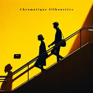 Chromatique Silhouettes: Ascending the Sunlight with Jazz - Jazz Background And Lounge