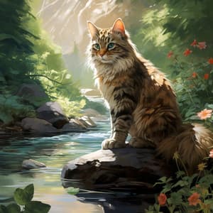 Ronroneo Melódico Del Agua: Música Junto Al Estanque - Acústica de la Naturaleza