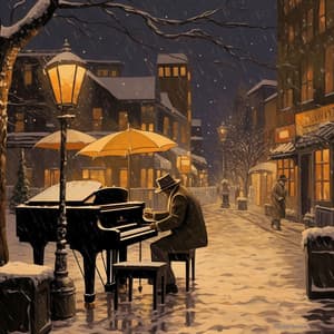 Snowflakes and Ivory Keys - Vinyl Jazz Music Channel