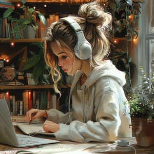 Reflexiones De Estudio De Serenidad: Música Ambiental Reflexiva - Aprender a Estudiar