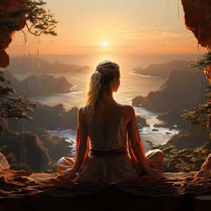 Estudio Junto Al Océano: Música Para La Concentración - Grabaciones del hombre de la montaña