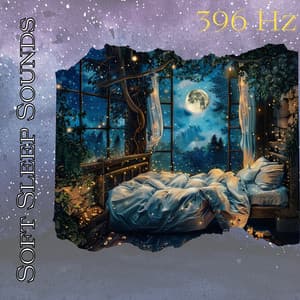Soft Sleep Sounds at 396 Hz - Sleep Music 396