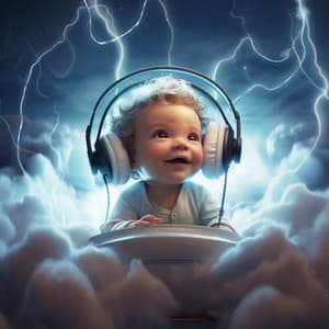 Thunder Lullabies: Gentle Music for Babies - Soothing Baby Music Zone