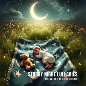 Starry Night Lullabies: Gentle Sleep Music - Lullabies For Tired Angels