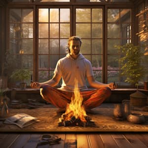 Fire Flow Yoga: Energizing Musical Sequences - Neural Oscillations Alpha Sounds
