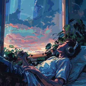 Lofi Sleep Harmony: Soothing Bedtime Echoes - Restful Night Lofi
